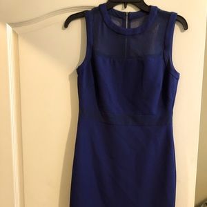 Only worn once! Perfect condition indigo blue dress!